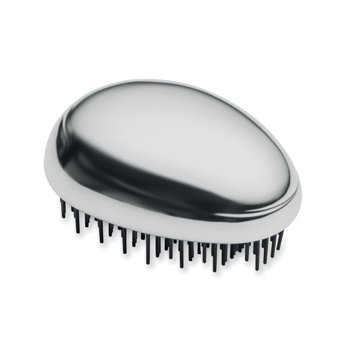 Brosse démêlante publicitaire pour cheveux Brush Argent brillant